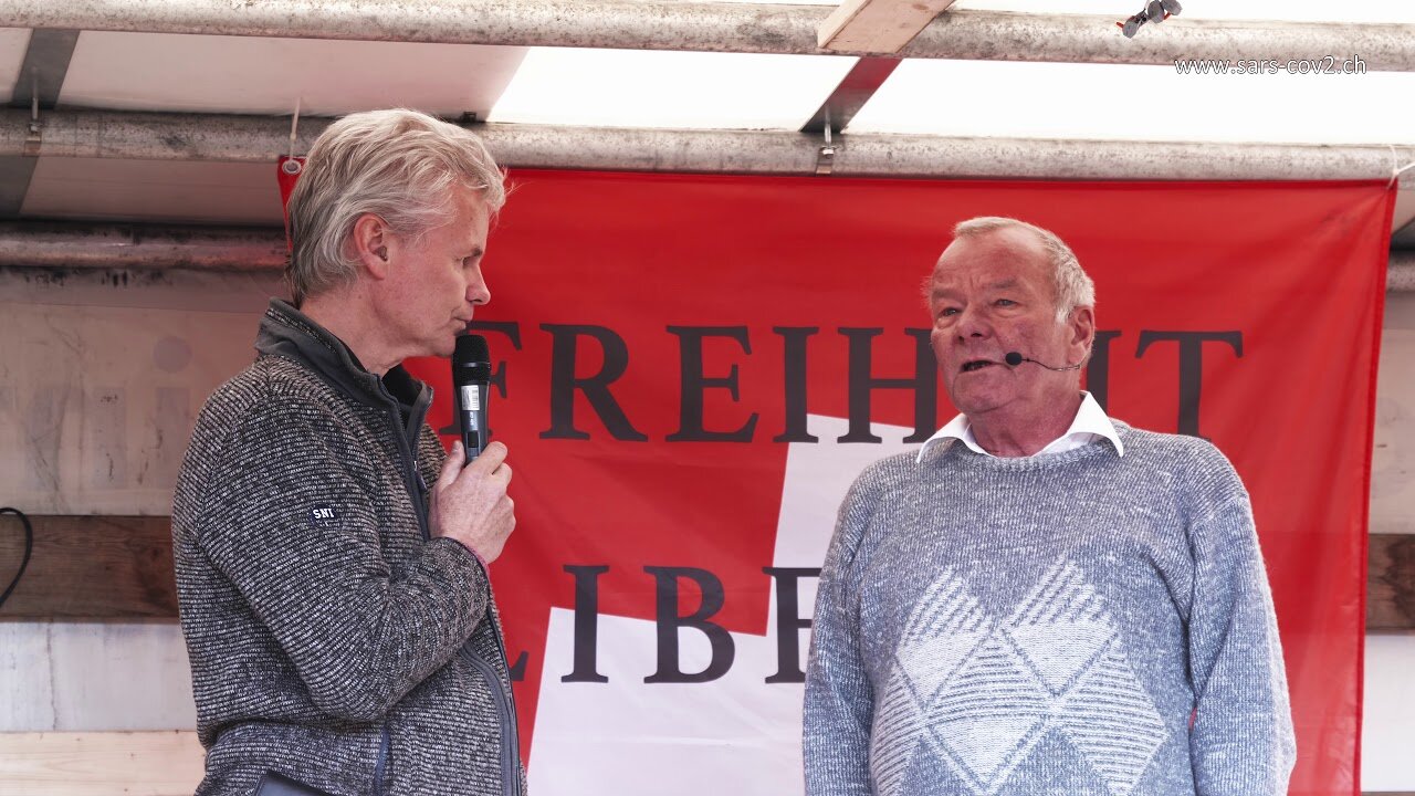 Heinz Raschein - Stiller Protestmarsch 06.03.2021 - Chur GR