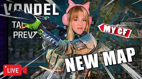 🔴Trying out the NEW MAP: Vondel | Playing Call of Duty with my GF