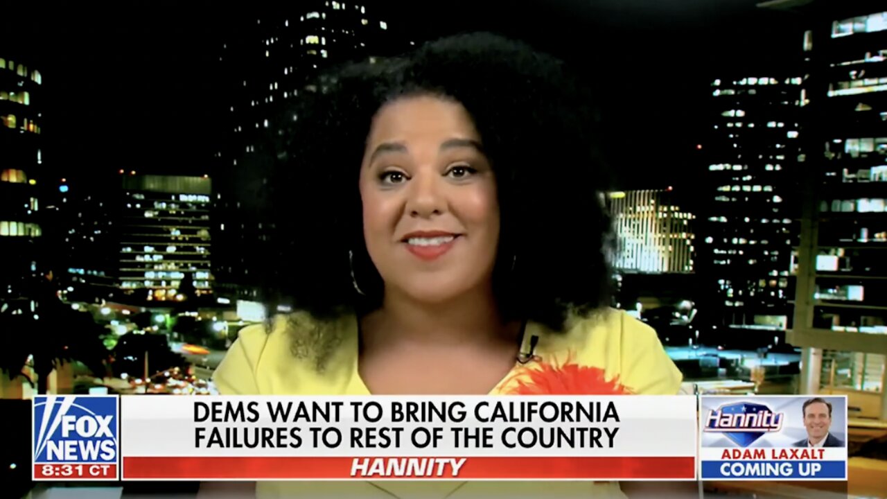 California's Progressive Politics Has Failed Californians - Kira Davis on 'Hannity' with Tammy Bruce