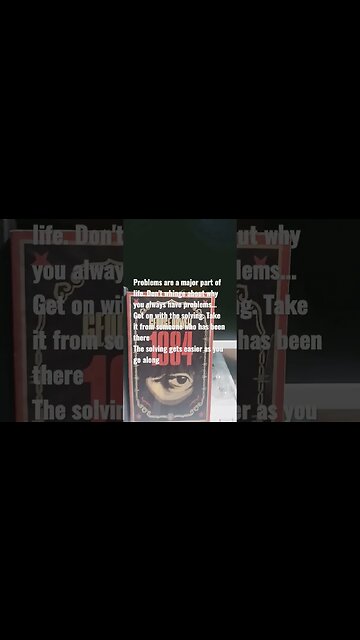 Problems are good for you