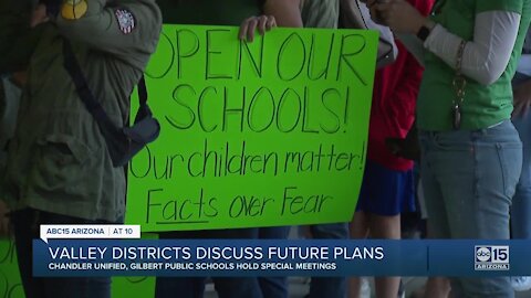 Valley districts discuss future plans