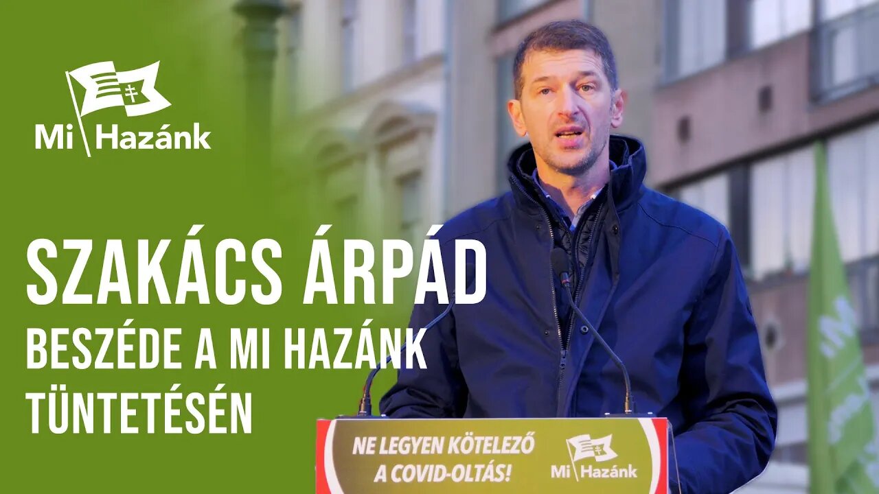 Szakács Árpád: A kényszeroltás elutasítása fontosabb ma bármilyen eszmei konfliktusnál