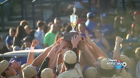 Sabino and Nogales win state baseball championships