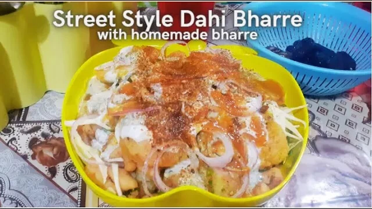 Street Style Homemade Dahi Bharray | Dahi Bhallay | Fresh Daily