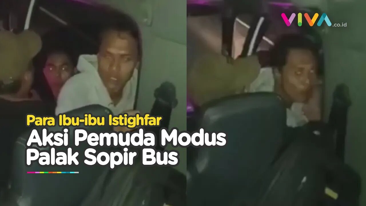 Akal Busuk Pemalakan Bus di Pekalongan Bikin Korban Histeris