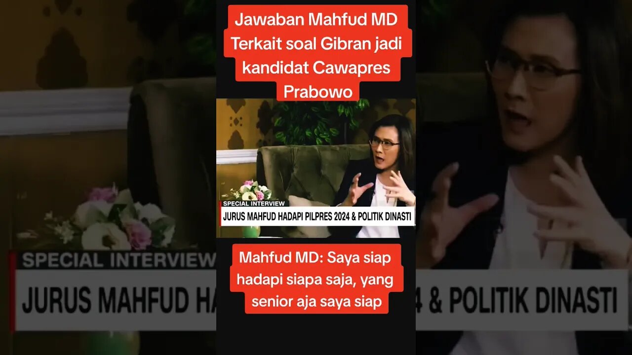 Tanggapan Mahfud MD