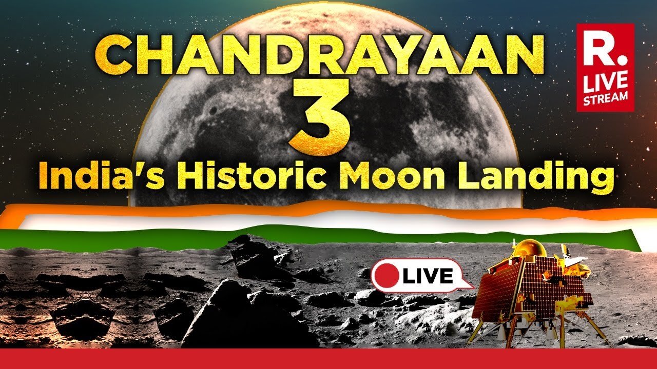 India’s historic moon landing as Chandrayaan-3 touches down near South Pole | The World