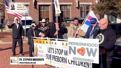 Fr. Imbarrato's Speech at the Men's March - Nov. 2022