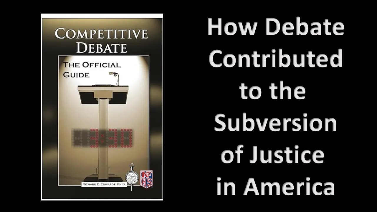 How Debate Culture Portended the Subversion of Law in America