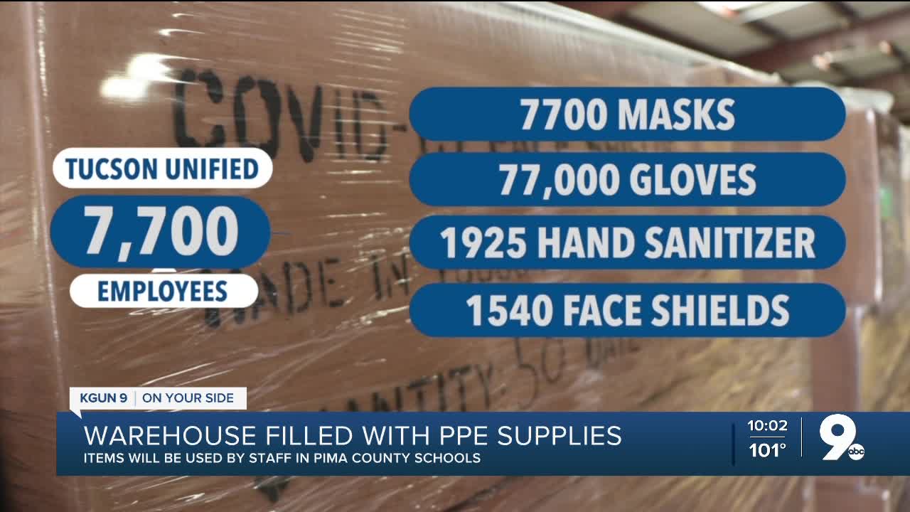 PPE supplies coming to Tucson schools