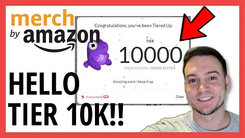 Amazon Merch: My Journey to Tier 10,000