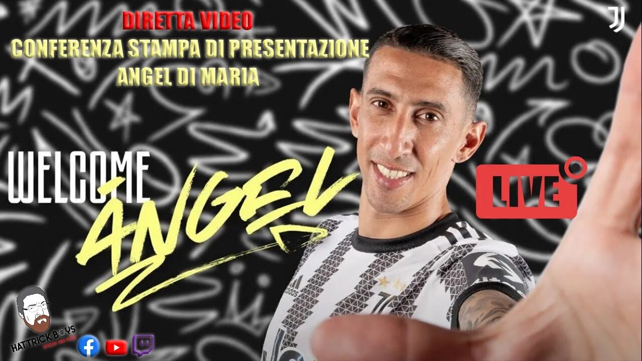 DI MARIA - CONFERENZA STAMPA DI PRESENTAZIONE (DIRETTA VIDEO)