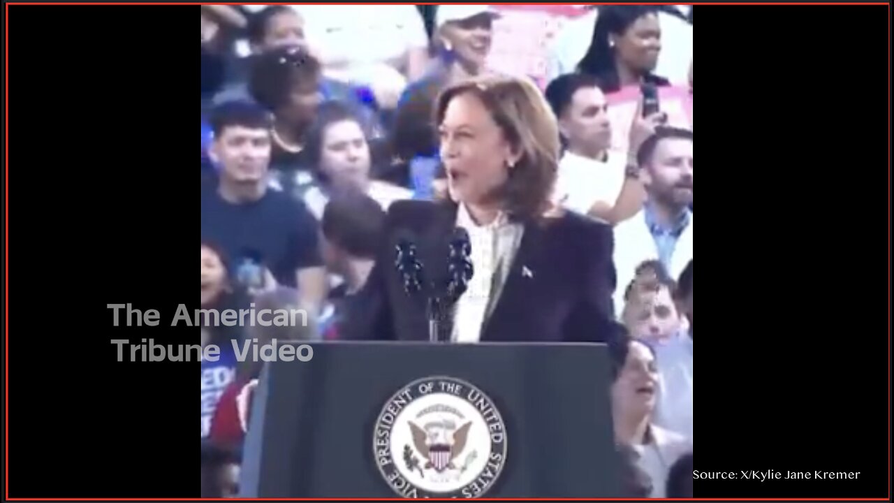 WATCH: Kamala Showered with Boos as Rally Goes Horribly Wrong