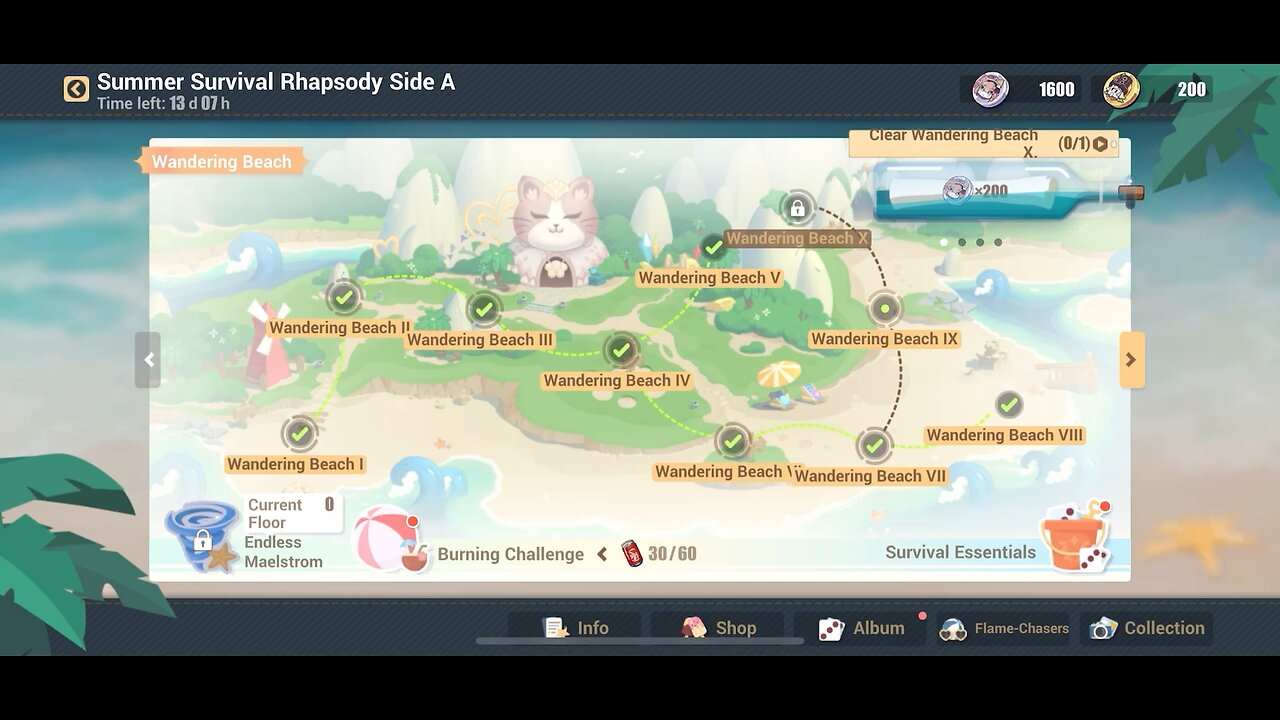 Honkai Impact 3rd:Summer survival Rhapsody Side A, Wandering Beach IX