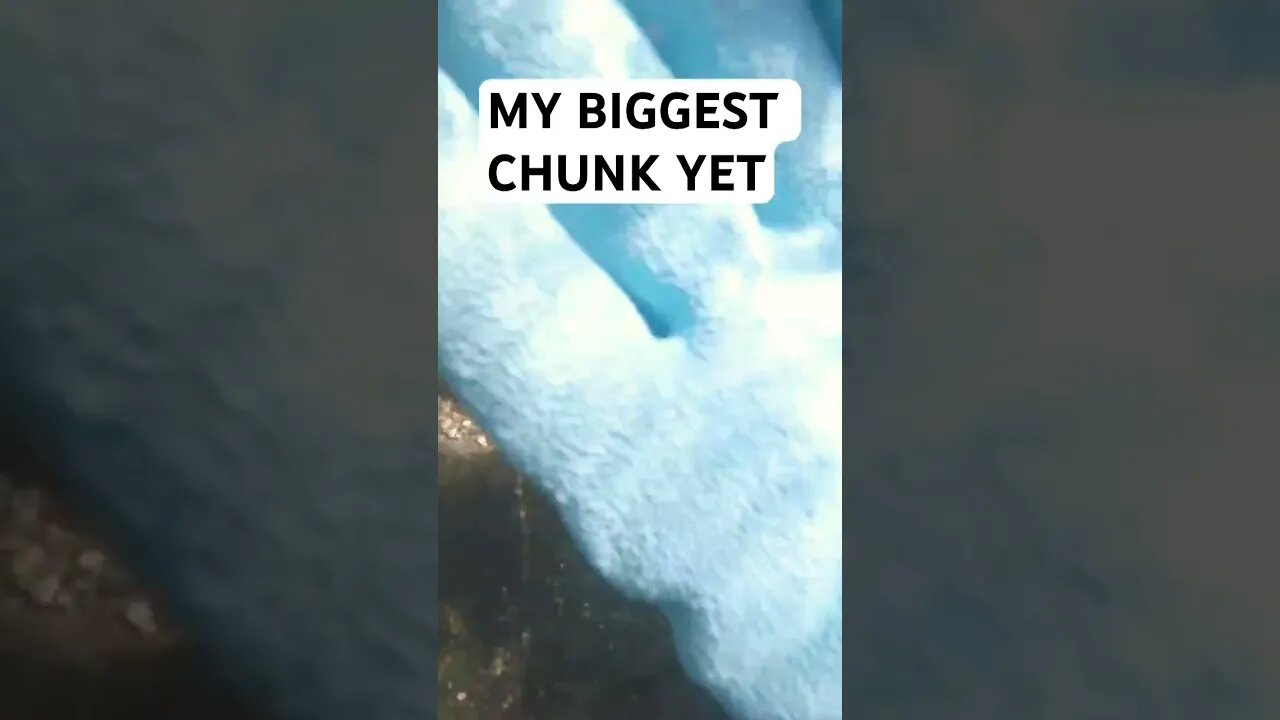 💥 MY RECORD BREAKING CHUNK OF GOLD 💥 #shorts #gold #goldmining #goldrush #goldprospecting