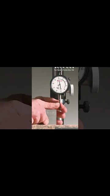 Amazing dial indicator for inspecting parts