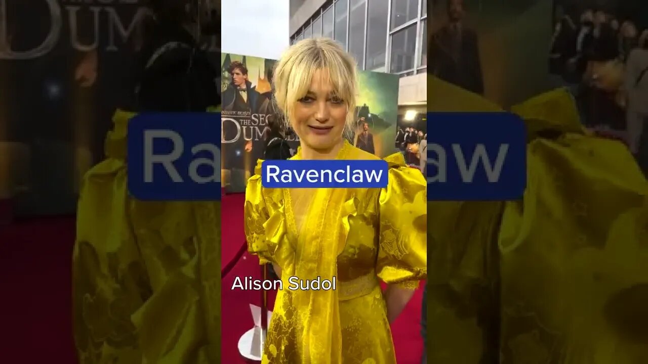 VerifiedWe asked the Fantastic Beasts red carpet what their hogwarts houses tiktok