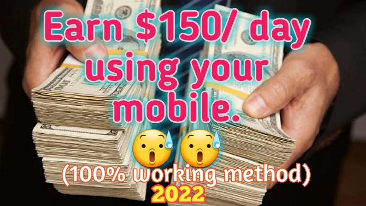 How to earn $100/day using your mobile phone.Tips for working online earning sites propely.