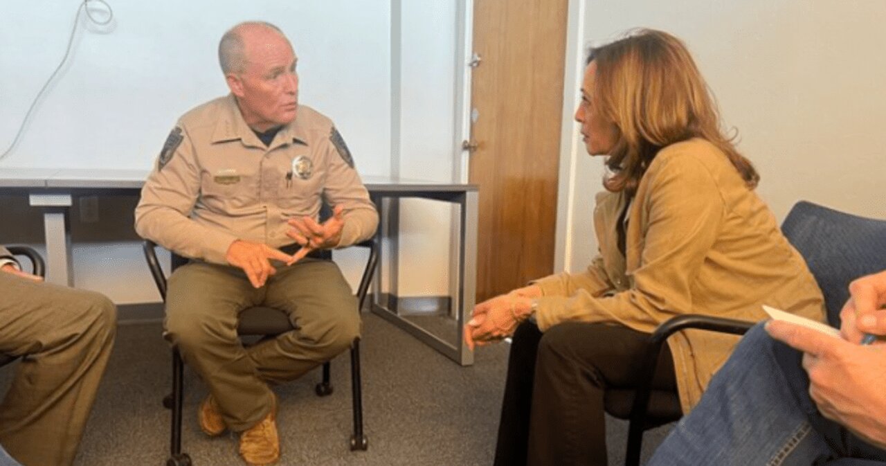 Arizona Sheriff Grateful Harris Visited Border, But Wonders Why It Took Her So Long