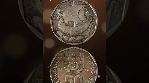 Portugal 50 Escudos 1988. #shorts #coinnotesz #viral