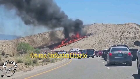In the US, in the state of New Mexico, another F-35 fighter crashed