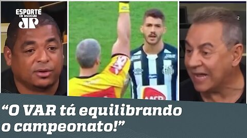 "O VAR tá equilibrando o campeonato!" Santos é DEFENDIDO após nova derrota!