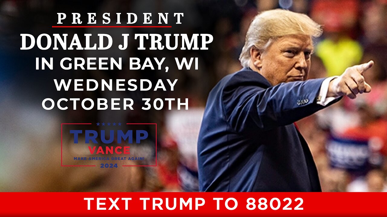 LIVE: President Trump in Green Bay, WI