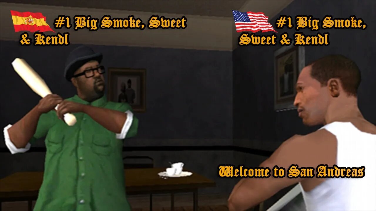 GTA San Andreas | #1 Big Smoke, Sweet & Kendl | PlayStation 2