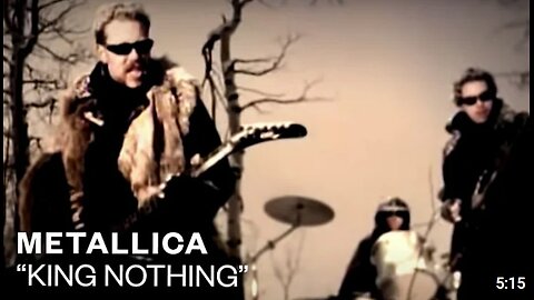 Metallica King Nothing