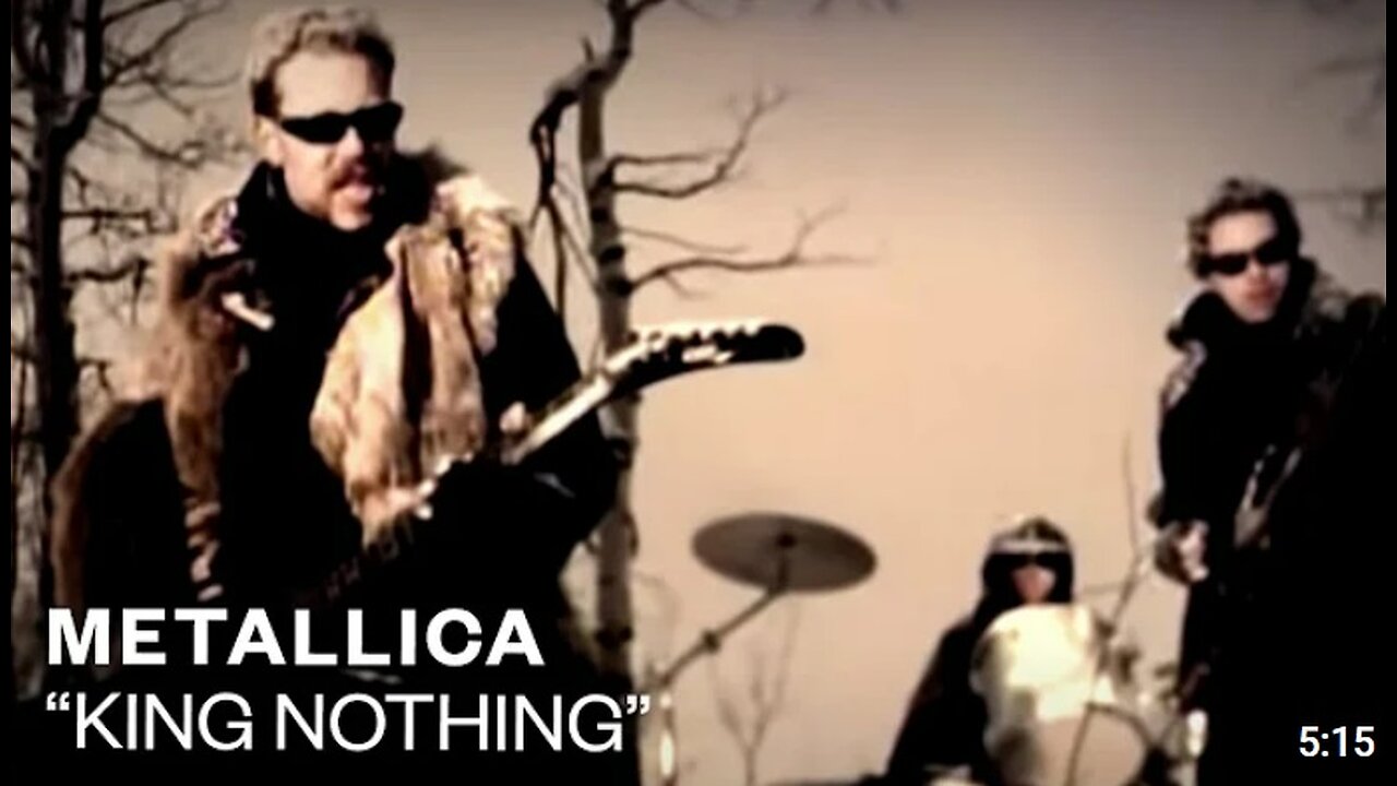 Metallica King Nothing