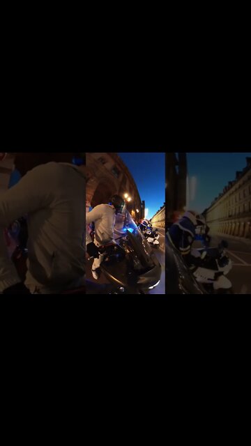 Crash moto police #police #crash #paris #tmax #bikelife #bklf