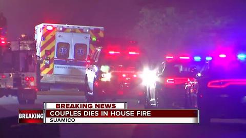 Elderly couple found dead in Suamico house fire
