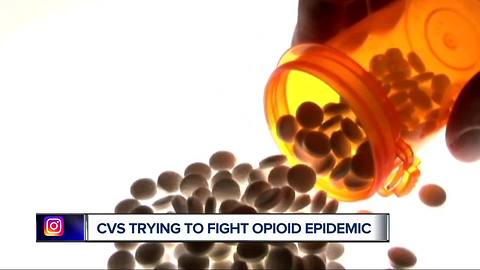 CVS to limit the dispensing of opioids, strengthen patient counseling