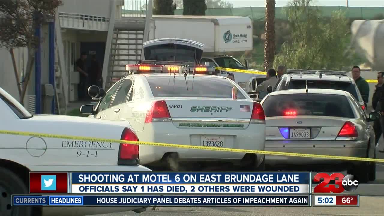 Shooting at Motel 6 on East Brundate Lane leaves one person dead