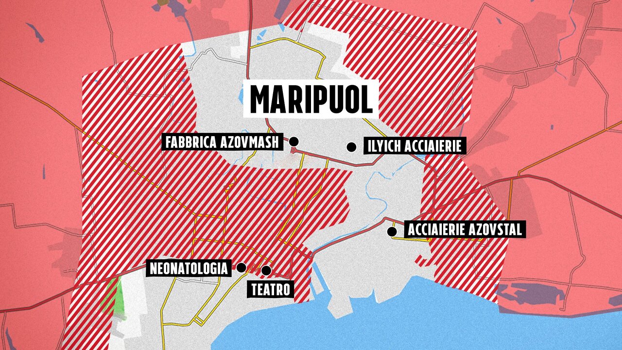 🔴 NWO, UCRAINA 🎭: Acciaieria Azovstal & Ilycha Mariupol, Biolaboratorio 🦠🧪 NATO PIT-404