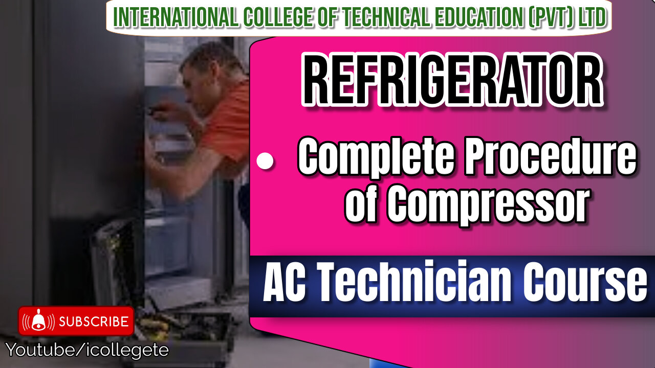 A Step-by-Step Guide to Compressor Refrigeration | Ac Tech & Refrigeration Course in Rawalpindi