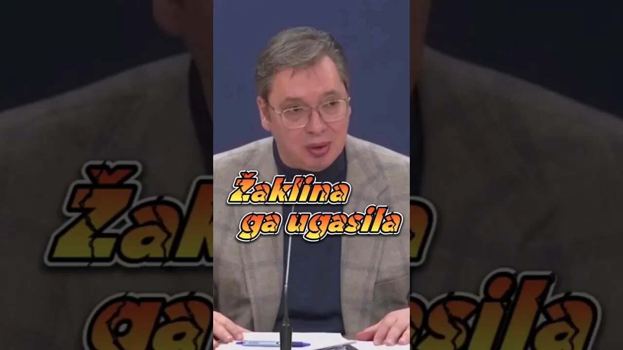 Zaklina ugasila Vucica 🤣🤣🤣 #vucic #zaklina #gta