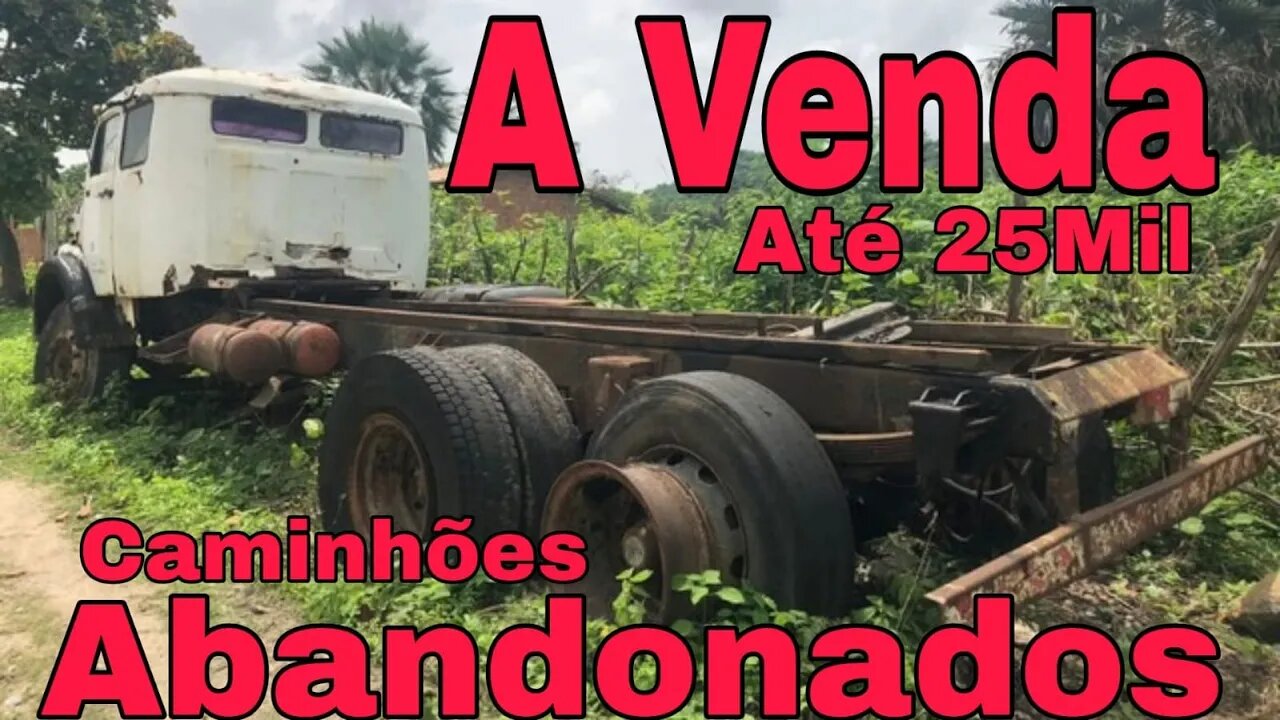 Caminhões Abandonados Repousando Brasil à Venda 📉 Oliveira Isaias