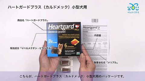 ハートガードプラス（カルドメックチュアブル）小型犬用