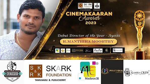 Debut Director of the year 2023 | R Manthira Moorthy | Ayodhi | Cinemakaaran Awards | Malik |