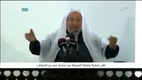 القرضاوي يشكر أمريكا ويدعوها كي تقف وقفة لله وتضرب سوريا