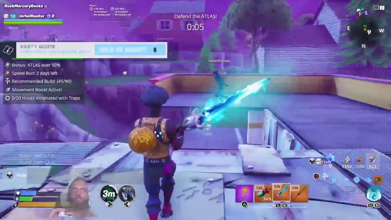 Fortnite with Rock Mercury