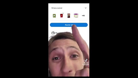 Bidenomics - kid hits reorder on his grocery order from years ago unbelievable difference in cost