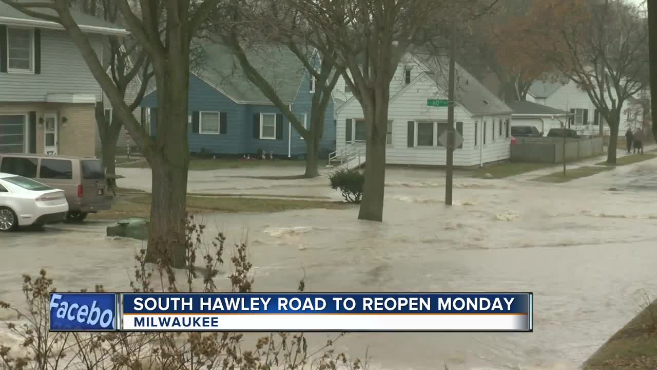 South Hawley road to reopen Monday