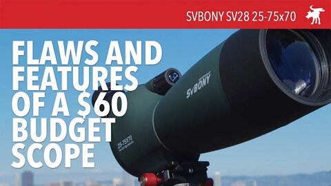 SV28 25-75x70mm Telescope Review