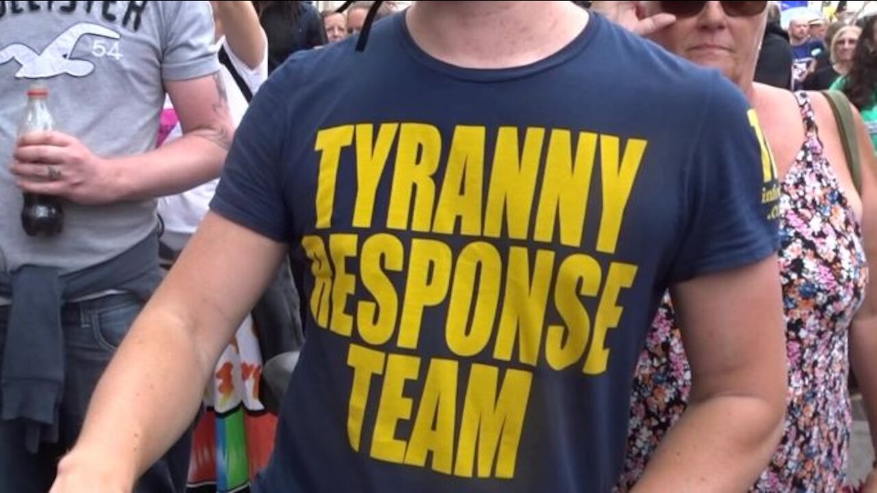 London Lockdown Protest, 24th July 2021 - Part 8: The Tyranny Response Team