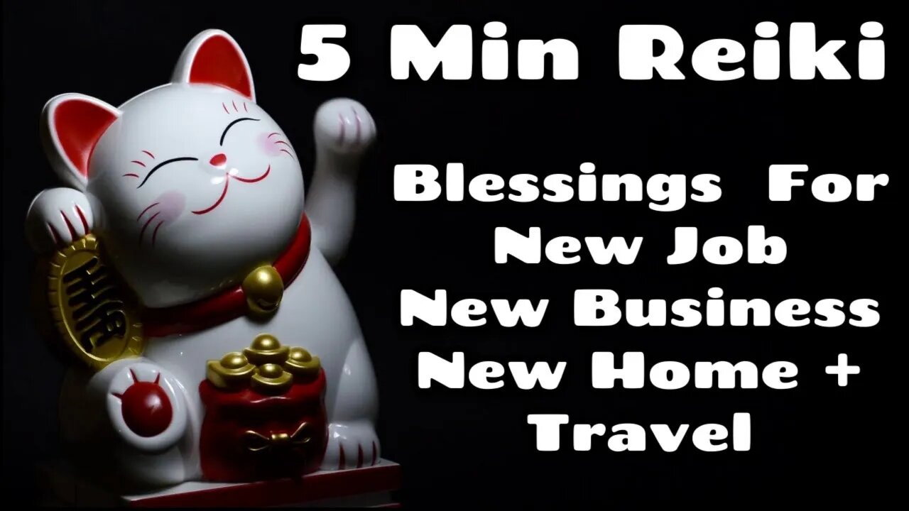 Reik Blessings l New- Job -Business- Home & Travel l 5 Min Session l Healing Hands Series