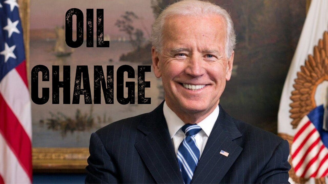 Joe Biden Does Your Oil Change