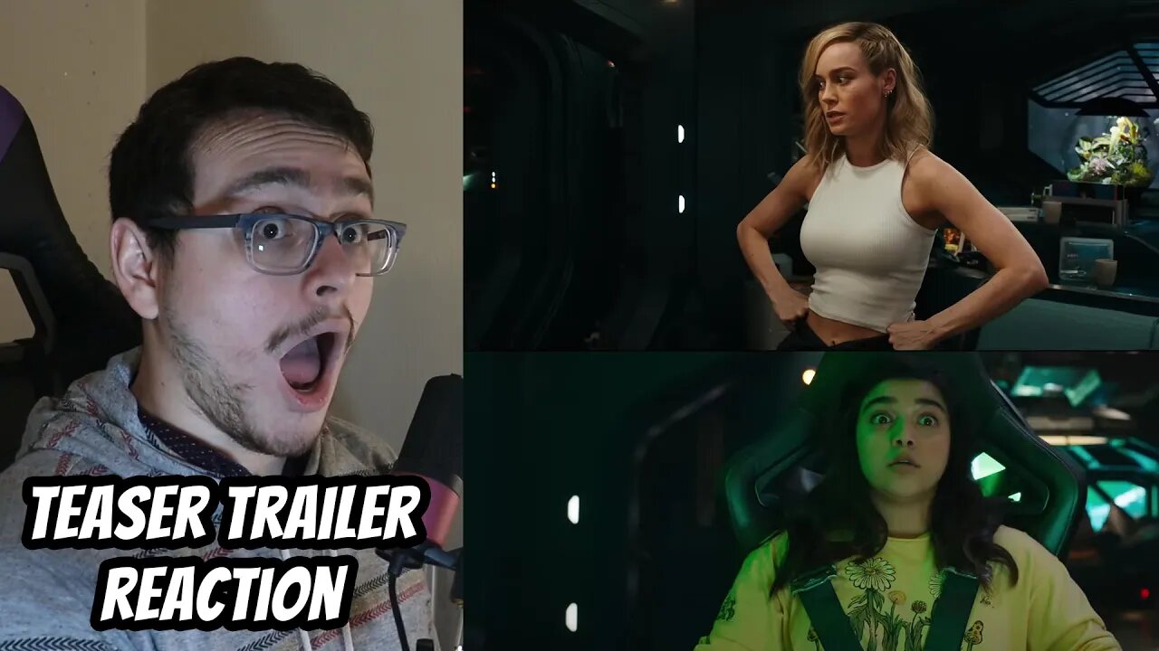 The Marvels Teaser Trailer Reaction