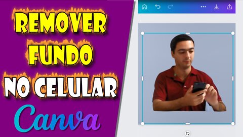 Como Remover o Fundo de uma Foto no Canva PELO CELULAR